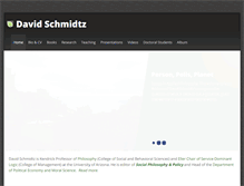 Tablet Screenshot of davidschmidtz.com